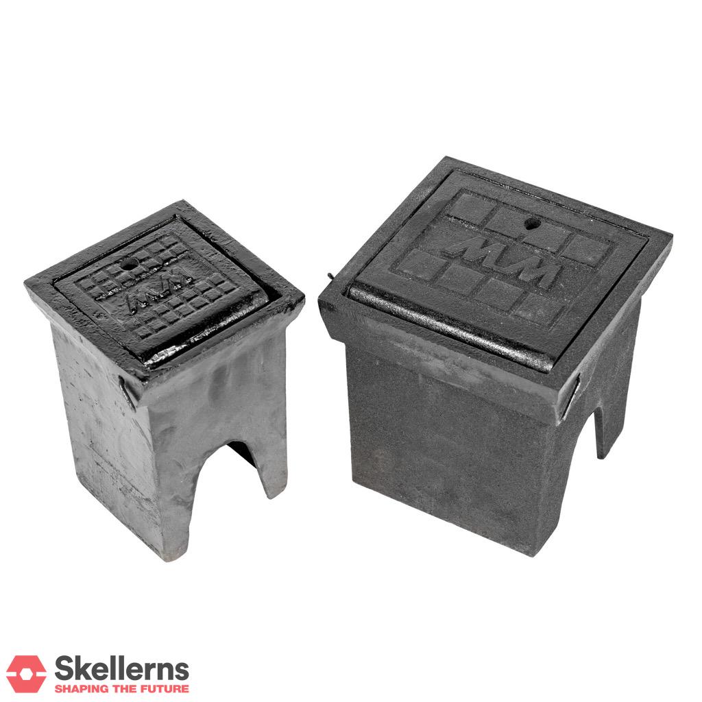 Toby Boxes with Hinged Lids – Square (various sizes) – Skellerns Foundry